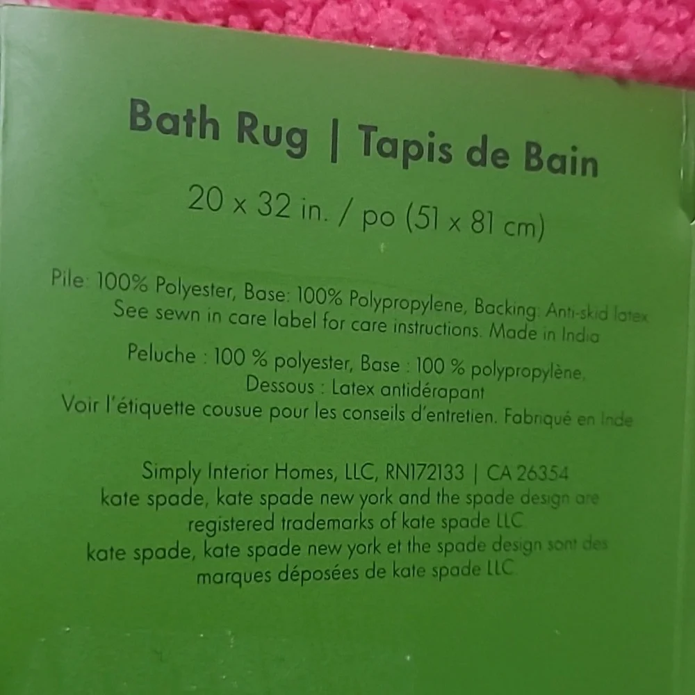 Kate Spade Dots Bath Rug